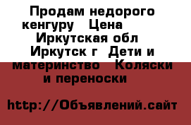 Продам недорого кенгуру › Цена ­ 700 - Иркутская обл., Иркутск г. Дети и материнство » Коляски и переноски   